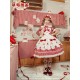 Mademoiselle Pearl Strawberry Cutsew Cardigan Blouses Skirt JSKs and OPs(Reservation/Full Payment Without Shipping)
